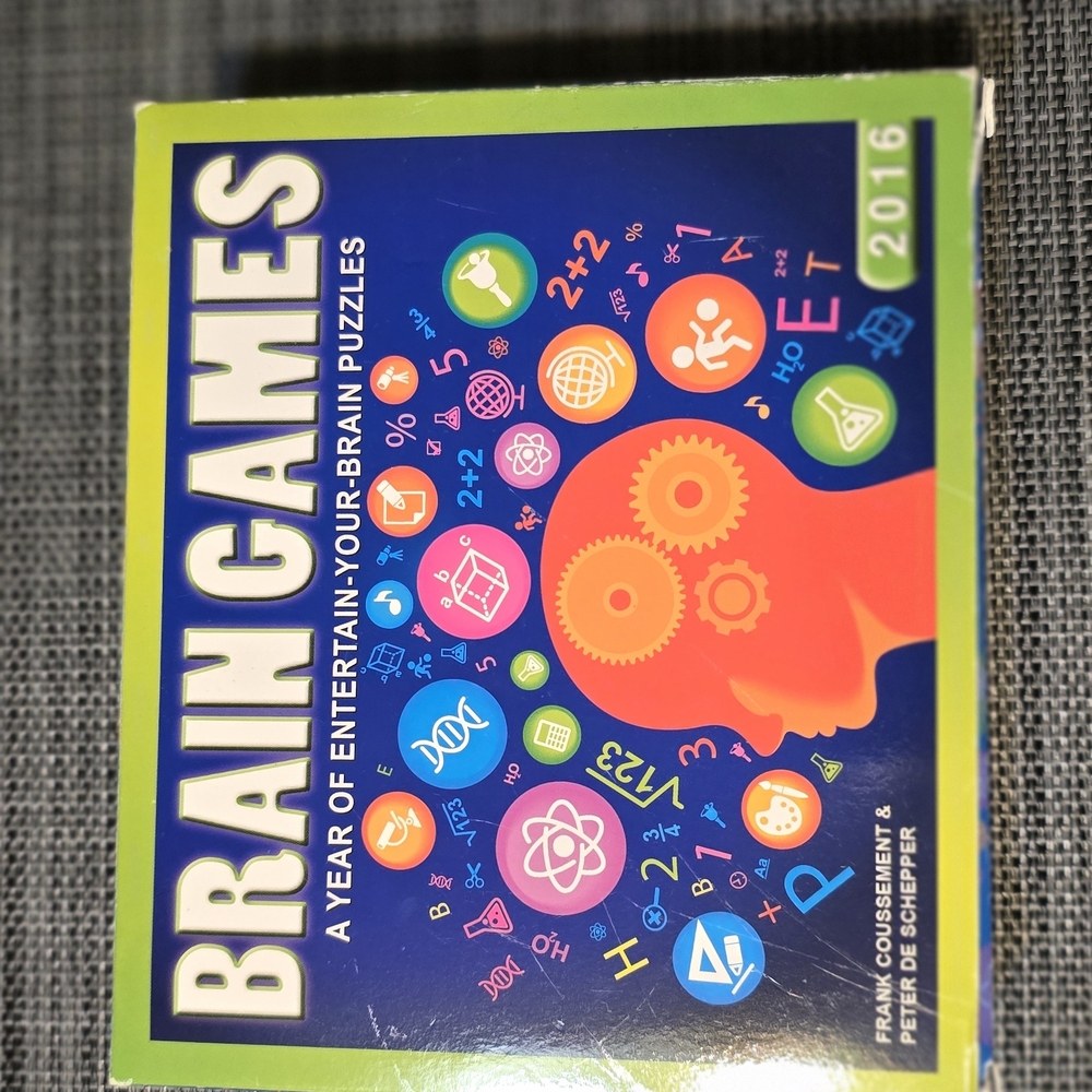Brain Teaser Puzzle Calendar